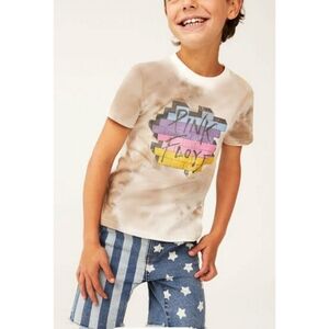 Pink Floyd Kids Tee with Brown and Multicolor Graphic